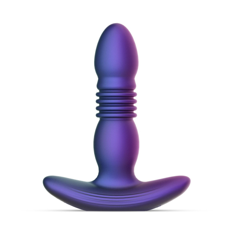 Анальная пробка с вибрацией и пульсацией Hueman – Supernova Thrusting Buttplug