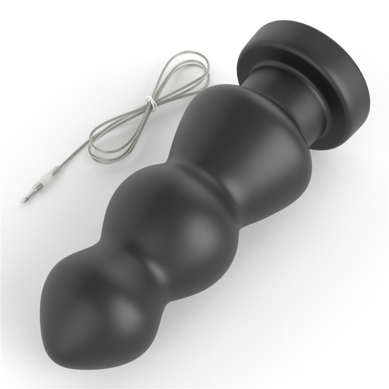 Анальная пробка LoveToy King-Sized Vibrating Anal Rigger 7.8"