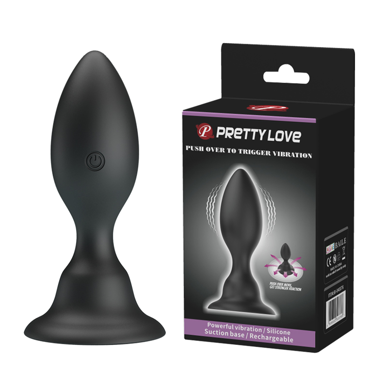 Анальная пробка Pretty Love Push Over To Trigger Vibration