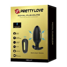 Анальная пробка Pretty Love Royal Pleasure Kelly Black
