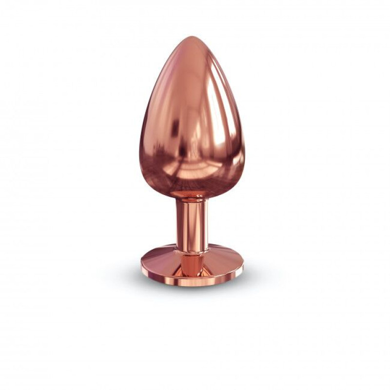 Металлическая анальная пробка с украшением в виде кристалла Marc Dorcel - Diamond Plug L