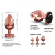 Металлическая анальная пробка с украшением в виде кристалла Marc Dorcel - Diamond Plug L
