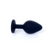 Анальна пробка B - Series HeavyFun Classic Jewellery Silicone Black Plug, діаметр 3,5 см, довжина 8 см, Pink