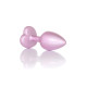 Анальная пробка B - Series HeavyFun Pearl Heart Jewellery Pink Plug Clear S