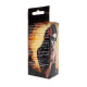 Анальна пробка B - Series HeavyFun Bullet Jewellery Silicone Black Plug, діаметр 2,8 см, довжина 9,2 см, Clear