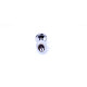 Анальна пробка B - Series HeavyFun Jewellery Silver Plug Disco Flashlight