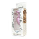 Анальная пробка B - Series HeavyFun Pearl Heart Jewellery Pink Plug Clear S