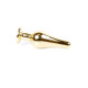 Анальна пробка B - Series HeavyFun Long Jewellery Gold Plug, діаметр 3 см, довжина 9,5 см, Pink