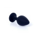 Анальна пробка B - Series HeavyFun Classic Jewellery Silicone Black Plug, діаметр 3,5 см, довжина 8 см, Pink