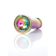 Анальна пробка B - Series HeavyFun Penis Jewellery Multicolour Plug Clear M