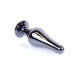 Анальна пробка B - Series HeavyFun Long Jewellery Dark Silver Plug, діаметр 3 см, довжина 9,5 см, Black