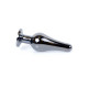 Анальна пробка B - Series HeavyFun Long Jewellery Dark Silver Plug, діаметр 3 см, довжина 9,5 см, Black