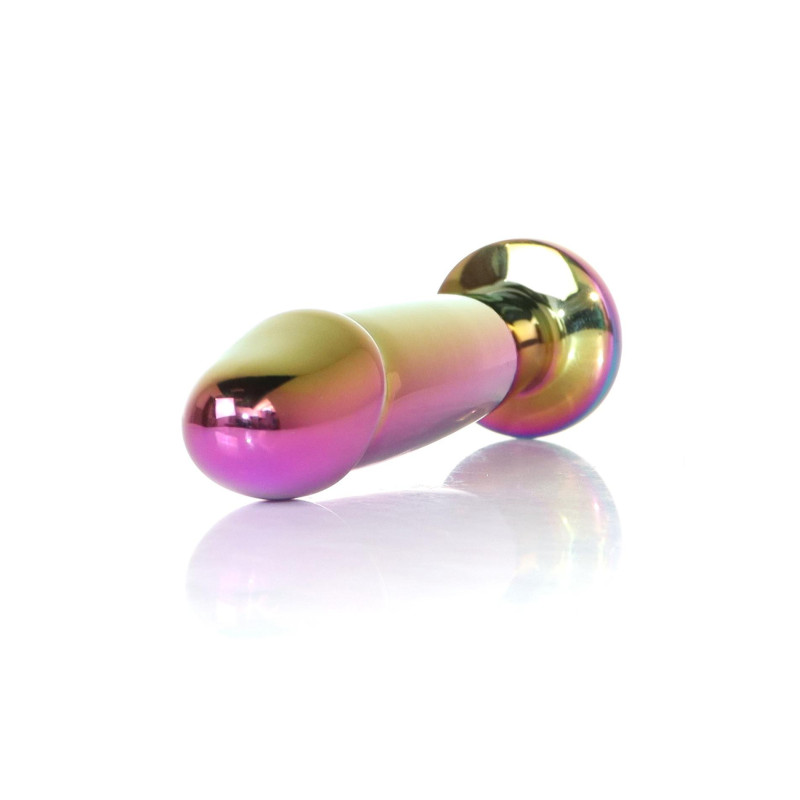 Анальна пробка B - Series HeavyFun Penis Jewellery Multicolour Plug Clear M