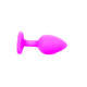 Анальная пробка B - Series HeavyFun Classic Jewellery Silicone Pink Plug, диаметр 2,7 см, длина 7 см, Blue
