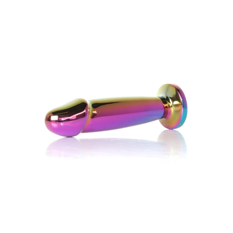 Анальна пробка B - Series HeavyFun Penis Jewellery Multicolour Plug Clear M