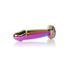 Анальна пробка B - Series HeavyFun Penis Jewellery Multicolour Plug Clear M