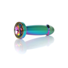 Анальна пробка B - Series HeavyFun Penis Jewellery Multicolour Plug Clear S