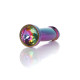 Анальна пробка B - Series HeavyFun Penis Jewellery Multicolour Plug Clear S