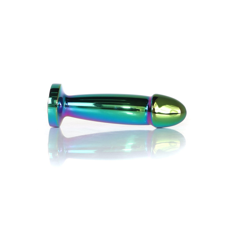 Анальна пробка B - Series HeavyFun Penis Jewellery Multicolour Plug Clear S