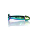 Анальна пробка B - Series HeavyFun Penis Jewellery Multicolour Plug Clear S