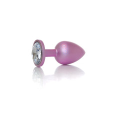 Анальная пробка B - Series HeavyFun Pearl Classic Jewellery Pink Plug Clear L