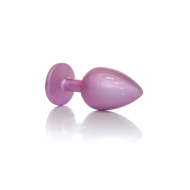 Анальна пробка B - Series HeavyFun Pearl Classic Jewellery Pink Plug Clear L