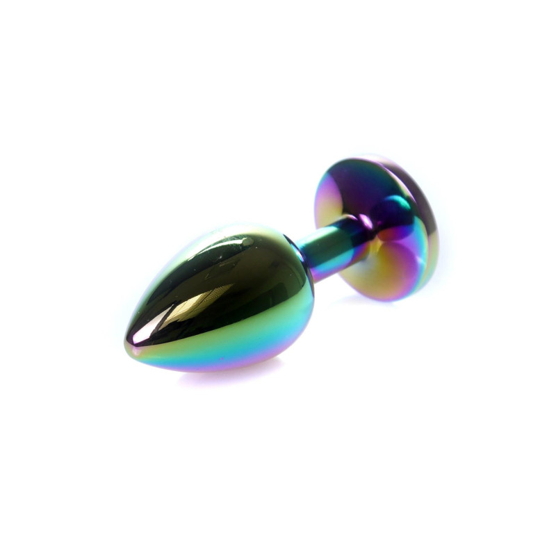 Анальна пробка B - Series HeavyFun Classic Jewellery Multicolour Plug, діаметр 2,7 см, довжина 7 см, Clear