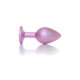 Анальна пробка B - Series HeavyFun Pearl Classic Jewellery Pink Plug Clear M
