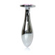 Анальна пробка B - Series HeavyFun Bullet Jewellery Silver Plug, діаметр 2,8 см, довжина 9,2 см, Pink