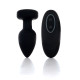 Анальная вибропробка B - Series HeavyFun Silicone Black Plug Disco Flashlight