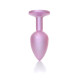 Анальная пробка B - Series HeavyFun Pearl Classic Jewellery Pink Plug Clear S