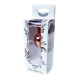 Анальна пробка B - Series HeavyFun Classic Jewellery Red Gold Plug, діаметр 2,7 см, довжина 7 см, Dark Blue
