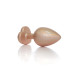 Анальная пробка B - Series HeavyFun Pearl Heart Jewellery Gold Plug Clear L