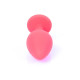 Анальная пробка B - Series HeavyFun Classic Jewellery Silicone Red Plug, диаметр 3,5 см, длина 8 см, Dark Blue