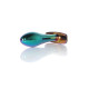 Анальна пробка B - Series HeavyFun Bullet Jewellery Multicolour Plug, діаметр 2 см, довжина 7,7 см, Red