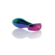 Анальна пробка B - Series HeavyFun Bullet Jewellery Multicolour Plug, діаметр 2,8 см, довжина 9,2 см, Pink