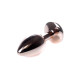 Анальна пробка B - Series HeavyFun Classic Jewellery Red Gold Plug, діаметр 2,7 см, довжина 7 см, Purple