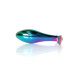 Анальна пробка B - Series HeavyFun Bullet Jewellery Multicolour Plug, діаметр 2,8 см, довжина 9,2 см, Pink