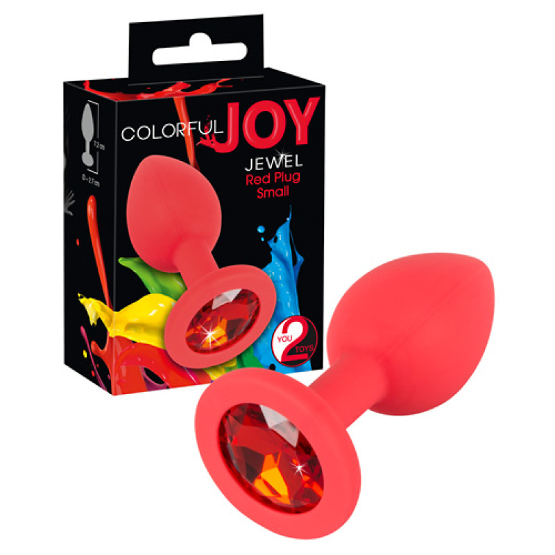 Анальна пробка You2Toys Cherry Geiko Doll Червона