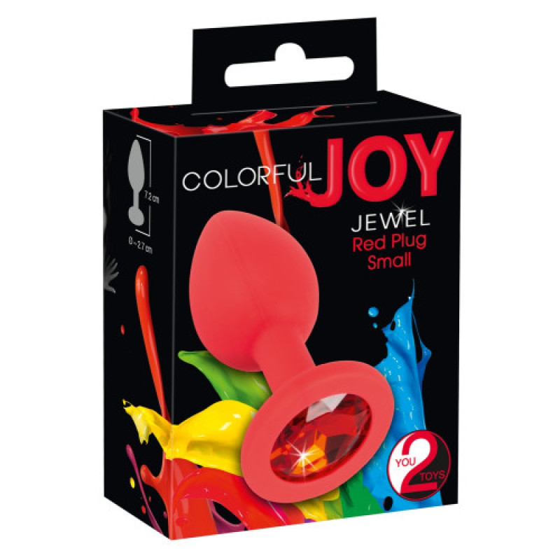 Анальна пробка You2Toys Cherry Geiko Doll Червона