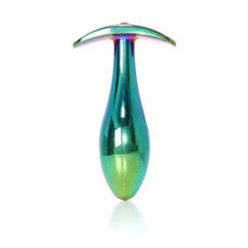 Анальна пробка B - Series HeavyFun Bullet Jewellery Multicolour Plug, діаметр 2,8 см, довжина 9,2 см, Pink