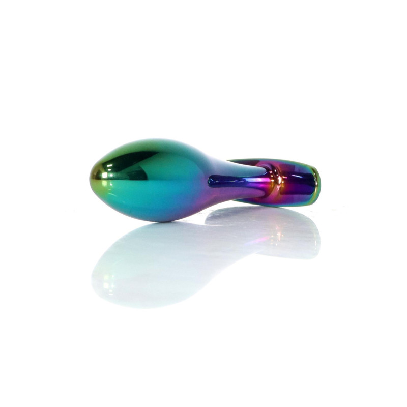 Анальна пробка B - Series HeavyFun Bullet Jewellery Multicolour Plug, діаметр 2,8 см, довжина 9,2 см, Pink