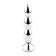 Анальна пробка B - Series HeavyFun Jewellery Metal Anal Plug No. 1