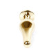 Анальная пробка B - Series HeavyFun Long Jewellery Gold Plug, диаметр 3 см, длина 9,5 см, Dark Blue