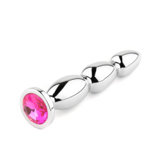 Анальна пробка B - Series HeavyFun Jewellery Metal Anal Plug No. 1