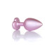 Анальная пробка B - Series HeavyFun Pearl Heart Jewellery Pink Plug Clear L