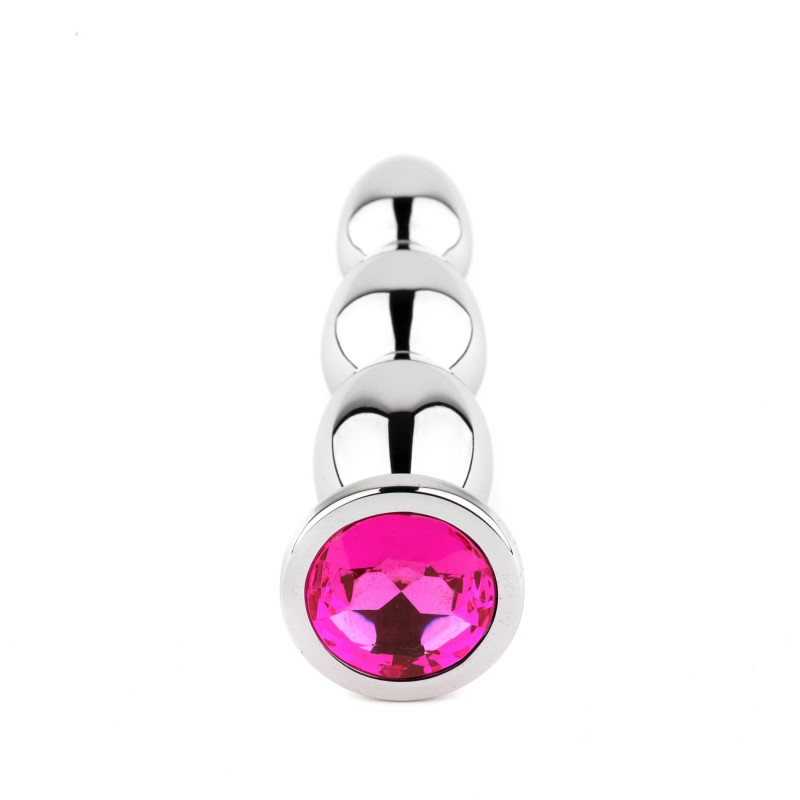 Анальна пробка B - Series HeavyFun Jewellery Metal Anal Plug No. 1