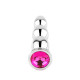 Анальна пробка B - Series HeavyFun Jewellery Metal Anal Plug No. 1