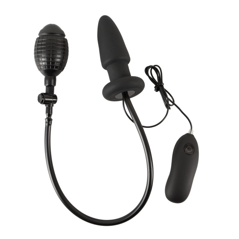 Анальная пробка You2Toys Inflatable + Vibrating Butt Plug