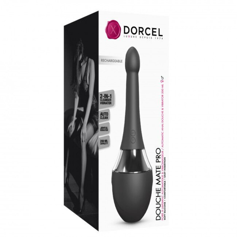 Автоматичний анальний душ-вібратор Marc Dorcel Douche Mate Pro